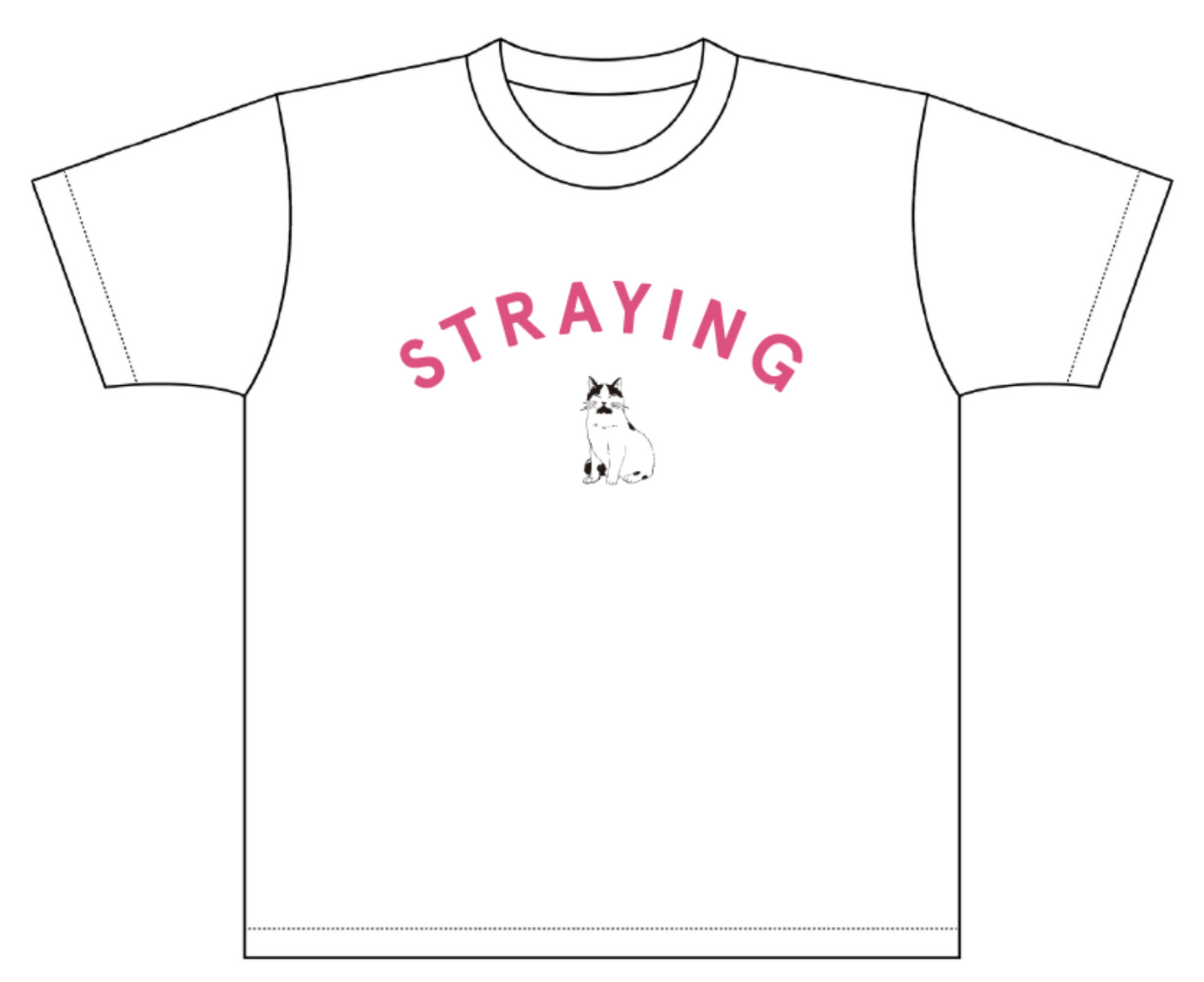 映画『猫は逃げた』公式Tシャツ