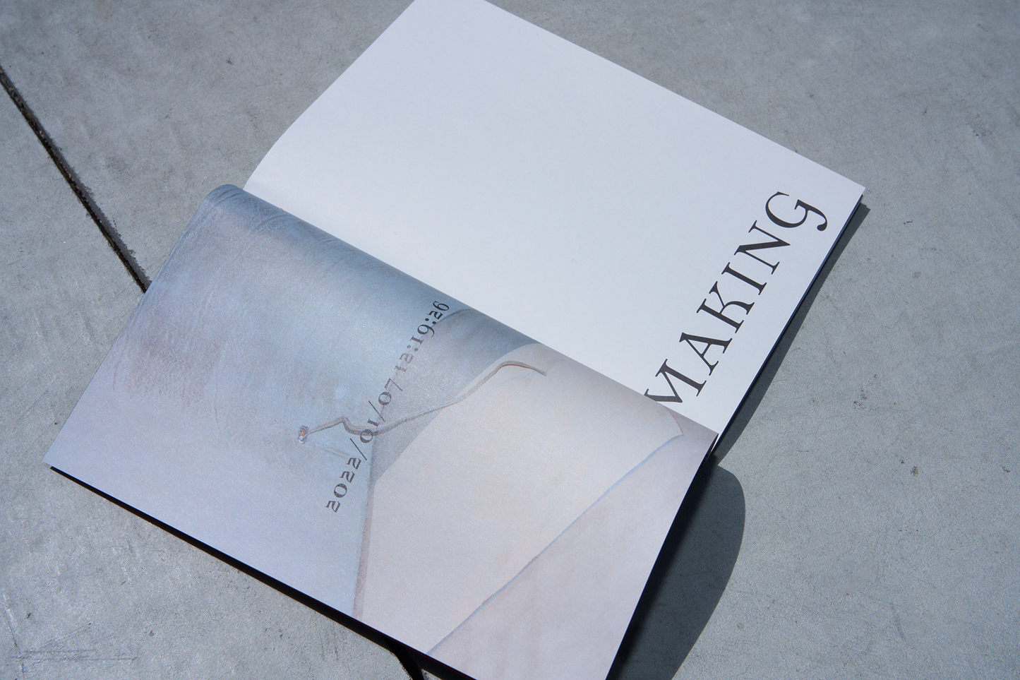 雑誌『MAKING』Issue 00: “偶発を呼び込む”