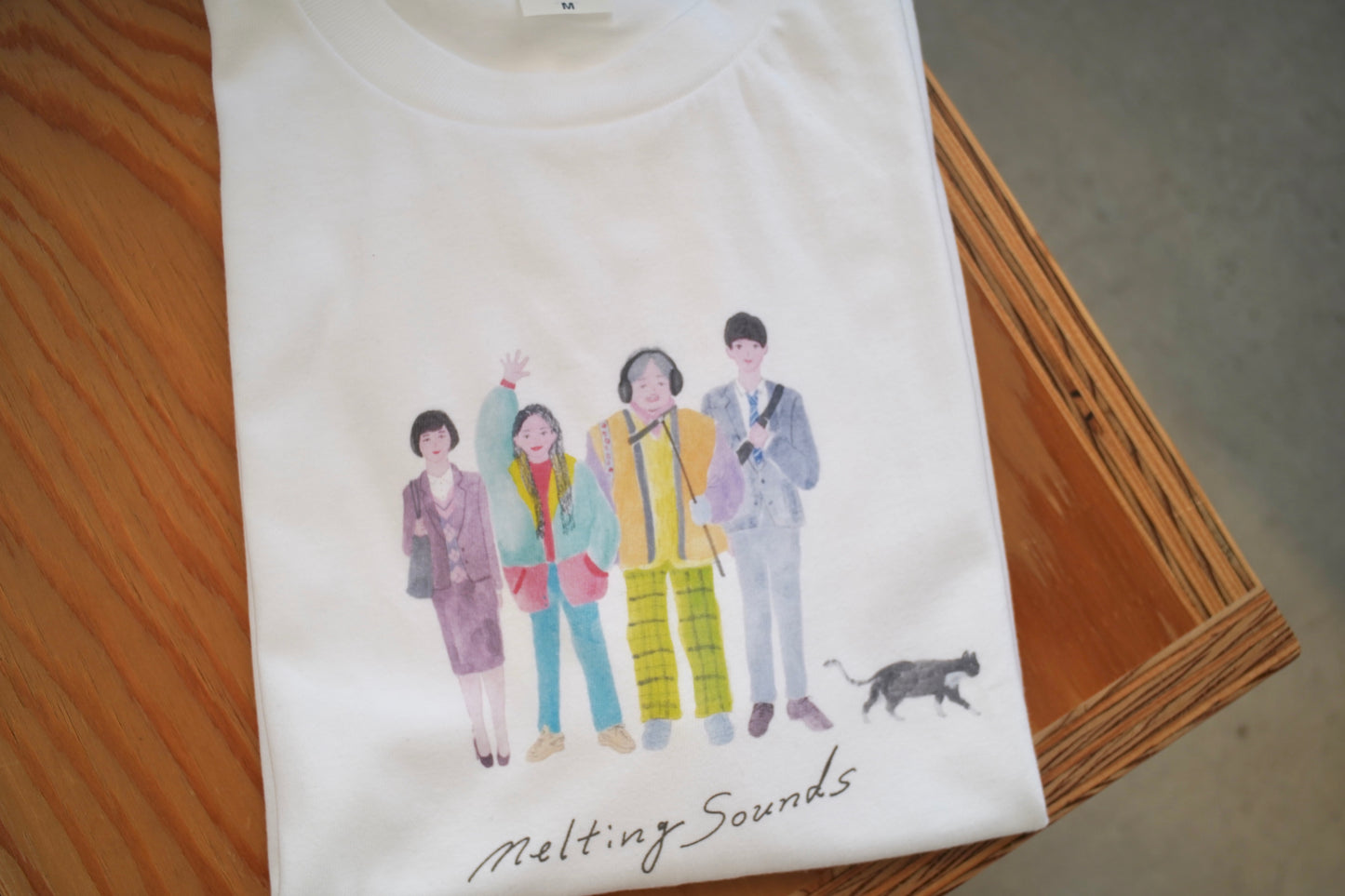 映画『ほとぼりメルトサウンズ』Tシャツ