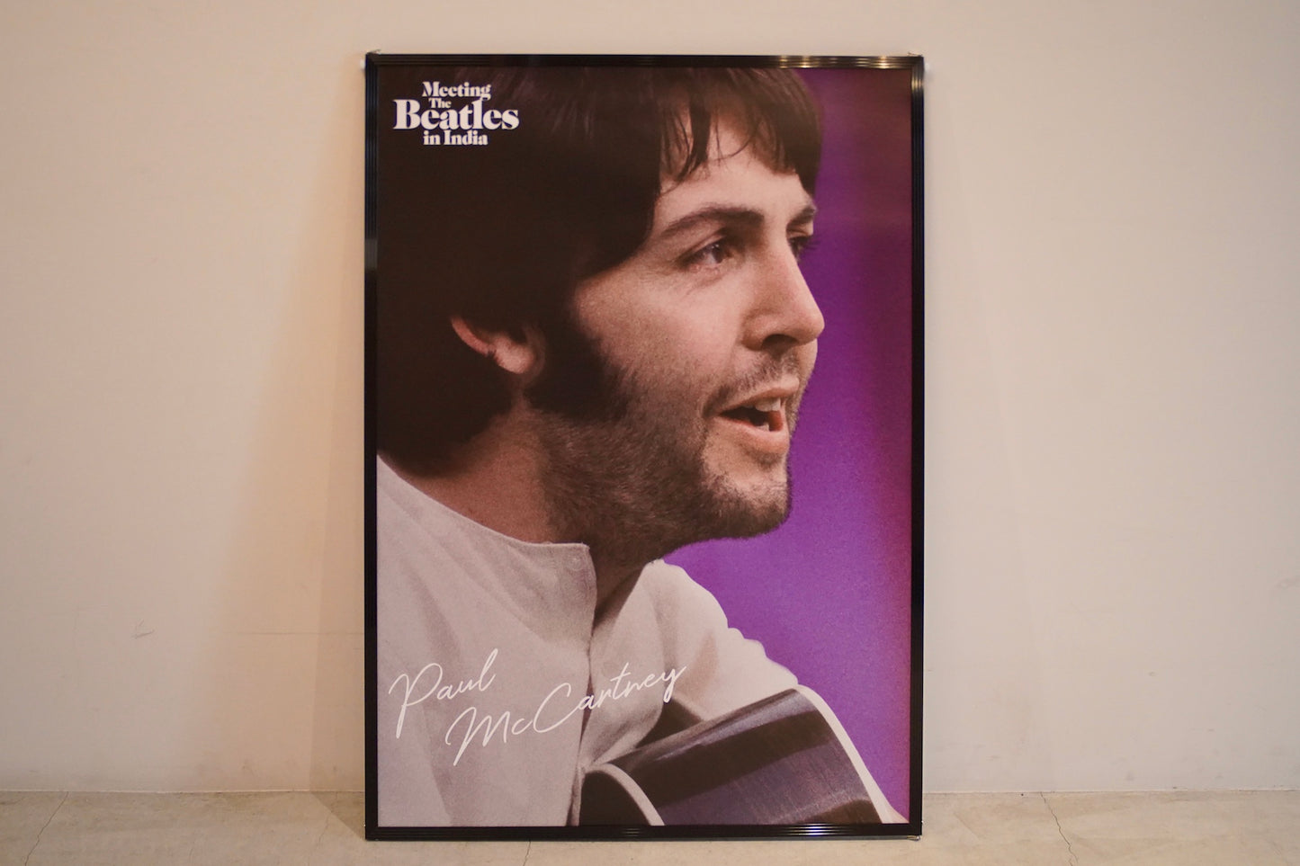 映画『ミーティング・ザ・ビートルズ・イン・インド』/Meeting The Beatles in India メンバー別ポスター(B2サイズ)