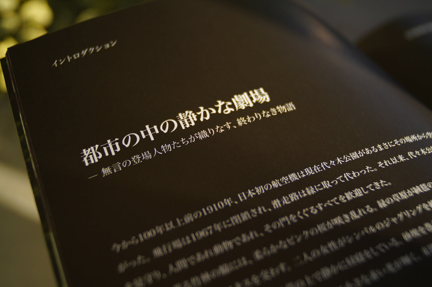 映画『YOYOGI』／Yoyogi パンフレット