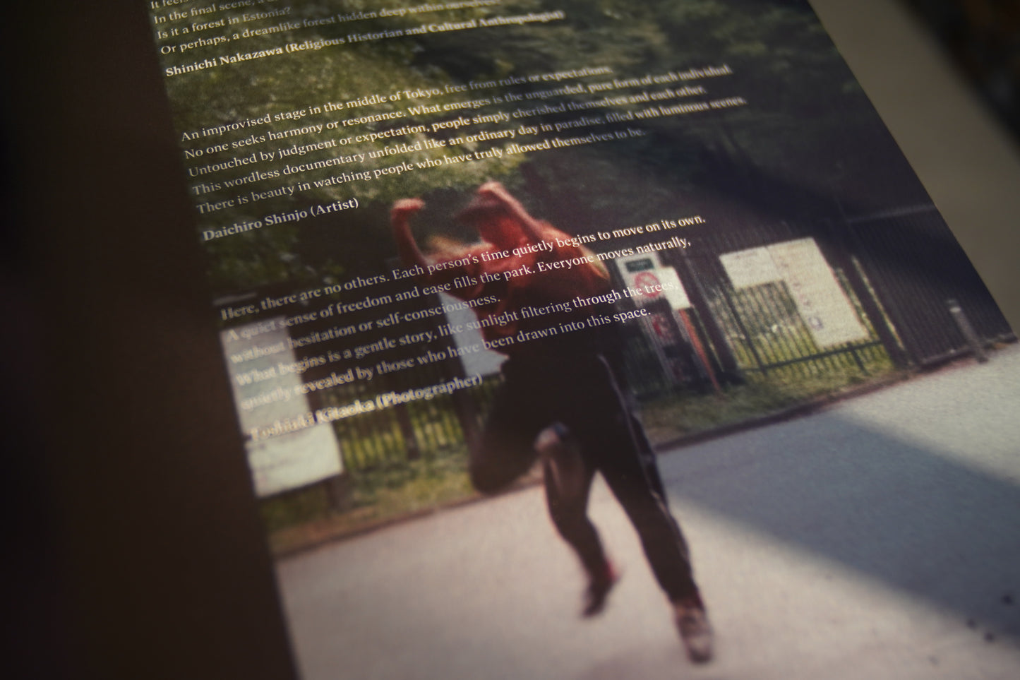 映画『YOYOGI』／Yoyogi パンフレット