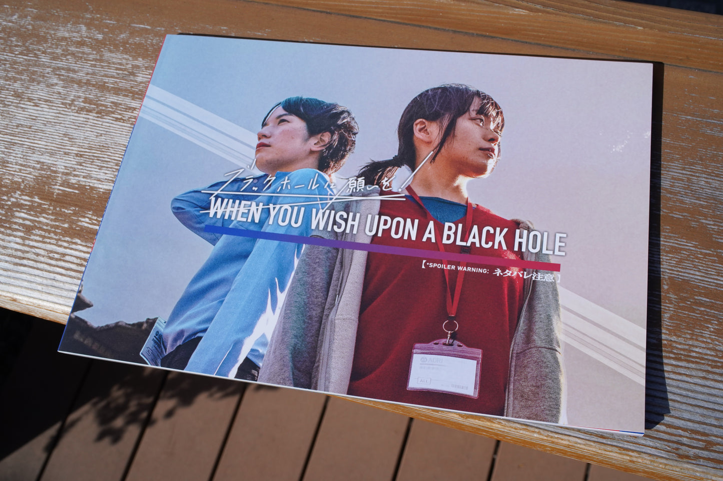 映画『ブラックホールに願いを！』パンフレット
